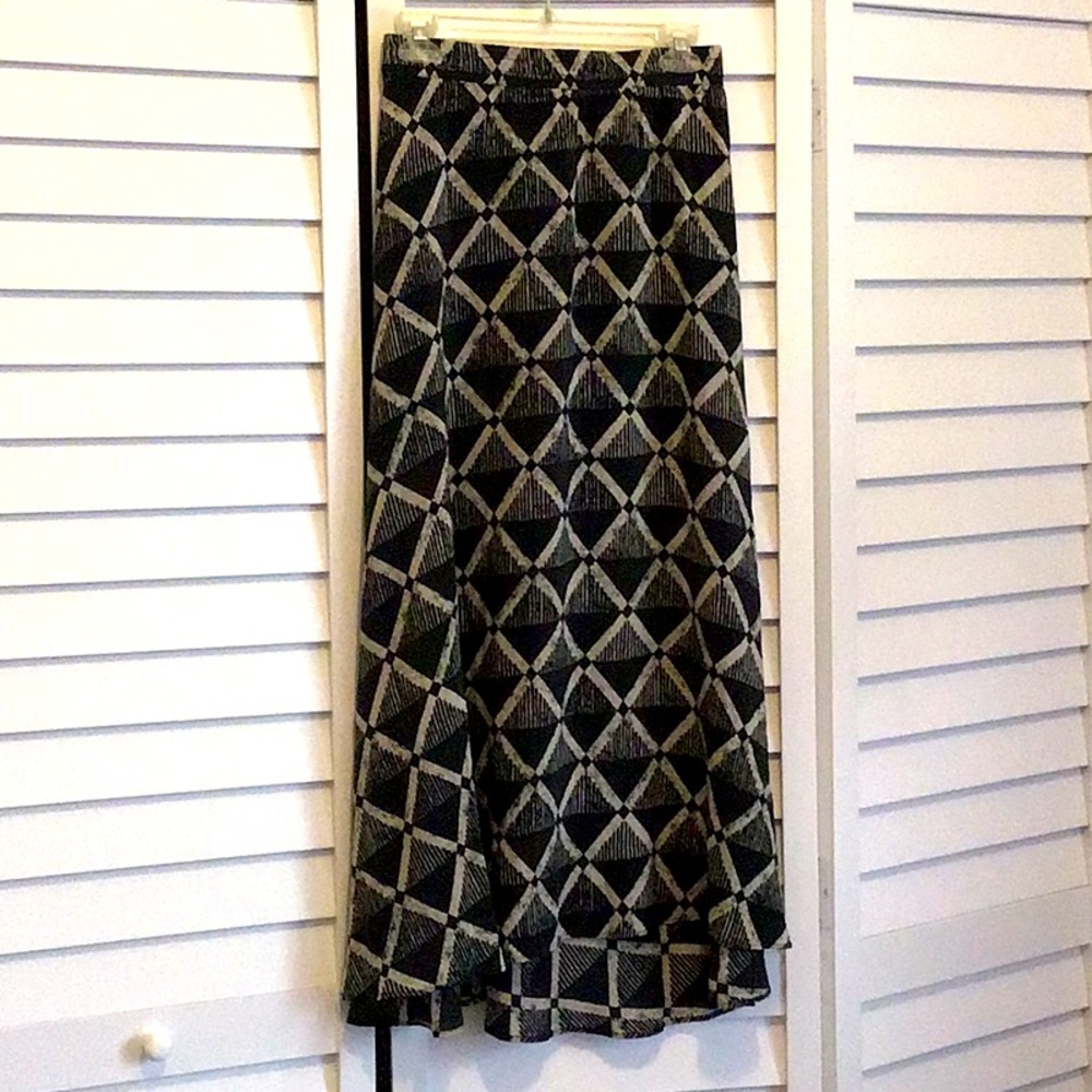 Silk Maxi Skirt